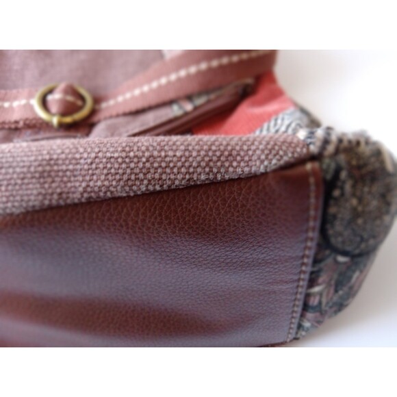 Sakroots Patchwork Autumnal Cotton & Cordoruy Crossbody Shoulder Bag EUC - Picture 16 of 16